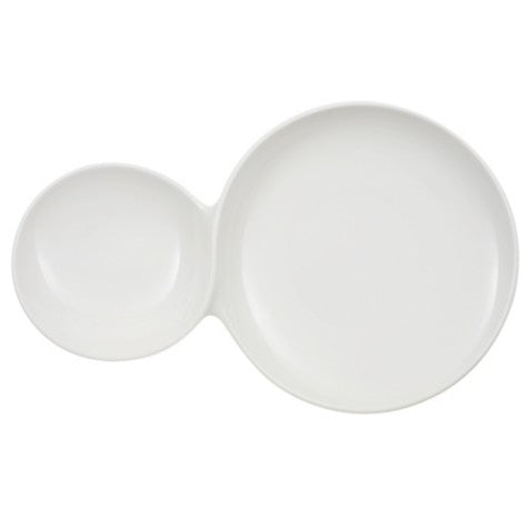 FLOW Plate, Two in One 18 1/2x11 3/8 in