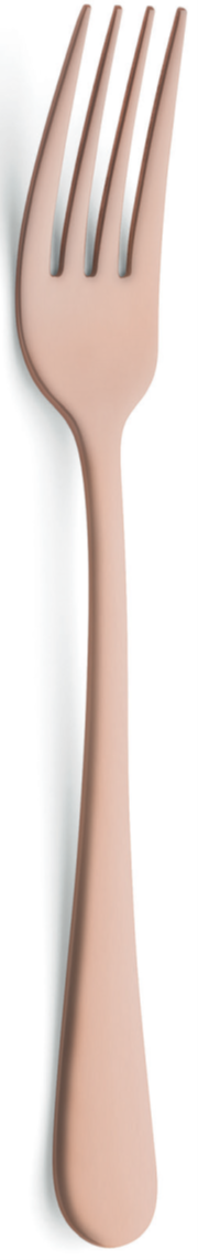 Amefa Austin Copper PVD Matte Finish, 18/0 S/Steel Dinner Fork, 20.7 cm/ 8.1"