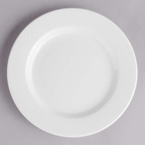 EASY WHITE Plate, Flat 6 1/4 in