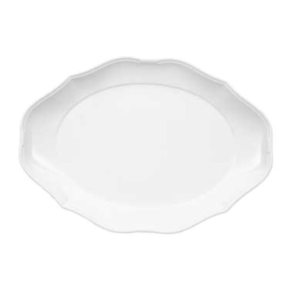 La Scala Oval Flat Plate, 11.8 x 9"