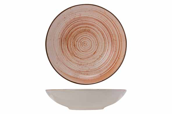 SINTRA TERRACOTTA SOUP PLATE D21XH5CM 12pk/case