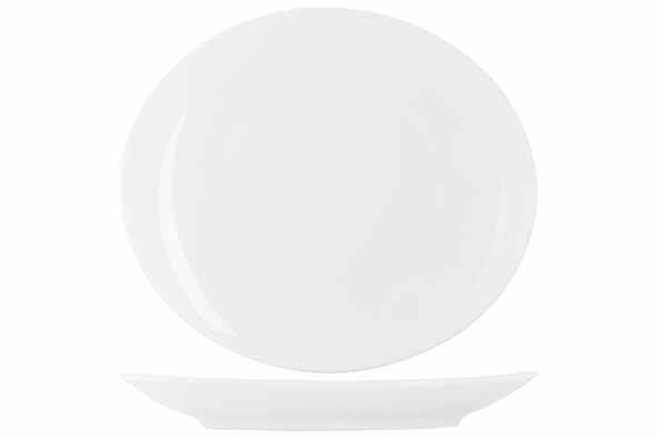 ESSENTIALS STEAK PLATE 11 1/2 x 10 1/2" (29.5x26.5cm) 6PK