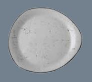 Rustics Pebble Side Plate, 20.3 x 24.1 cm/ 8 x 9.5"