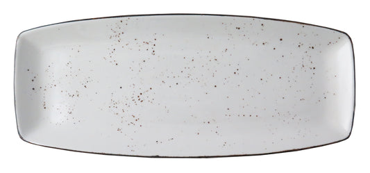 Rustics Curve Platter, 34.9 x 19.6 cm/ 13.75 x 7.75"
