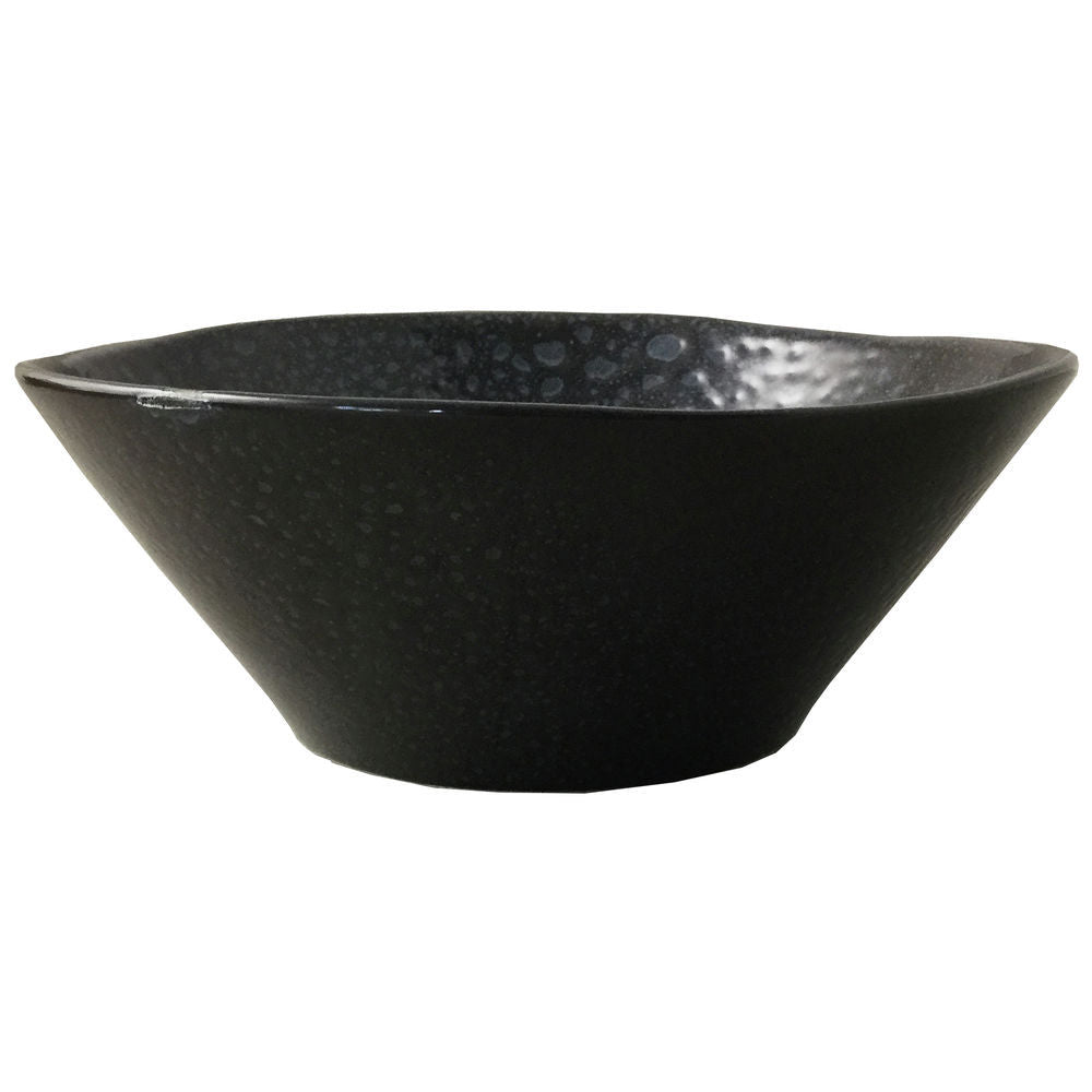 Moon Storm Blue Flared Bowl, 18 x 7 cm/ 7.25 x 3"