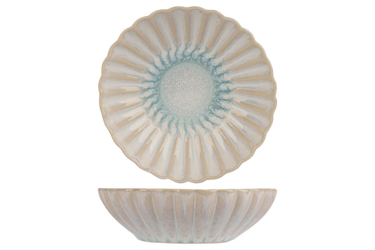 Astera Pure Dish, 12 (4.7") dia., 3.5 cm (1.4") height, round, stackable, stoneware