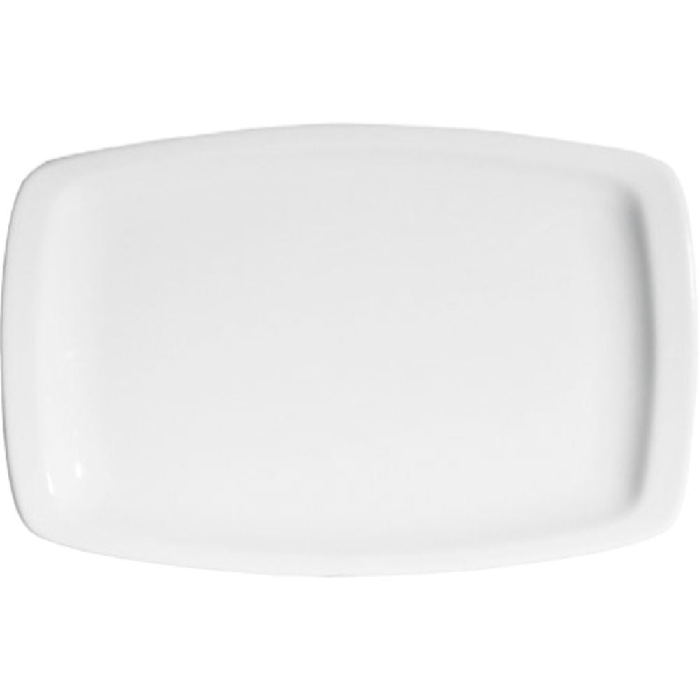 Plain White Rectangle Platter, 34.9 x 22.8 cm/ 13.75 x 9"