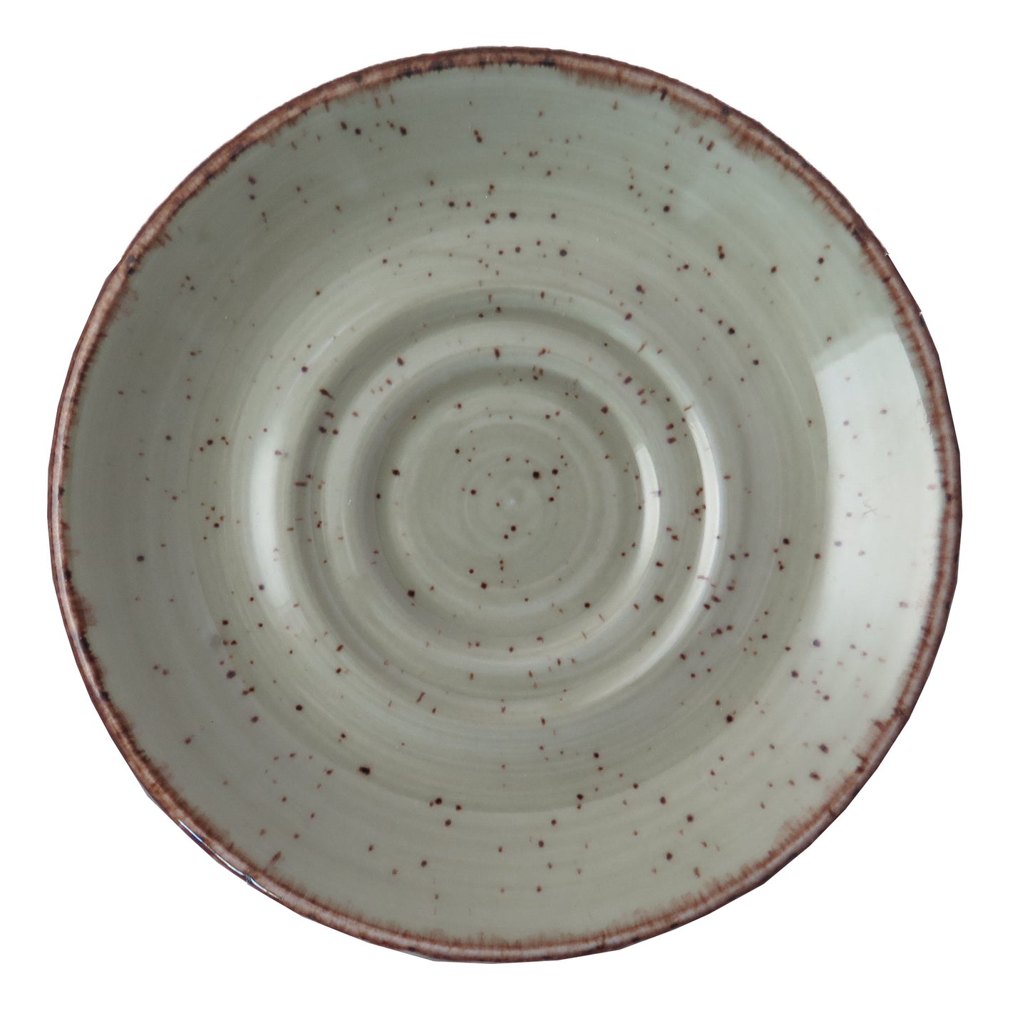 Rustics Large Double Well Saucer, 16.5 cm/ 6.5" (Pair W/ 51RUS030-04, 51RUS040-04)