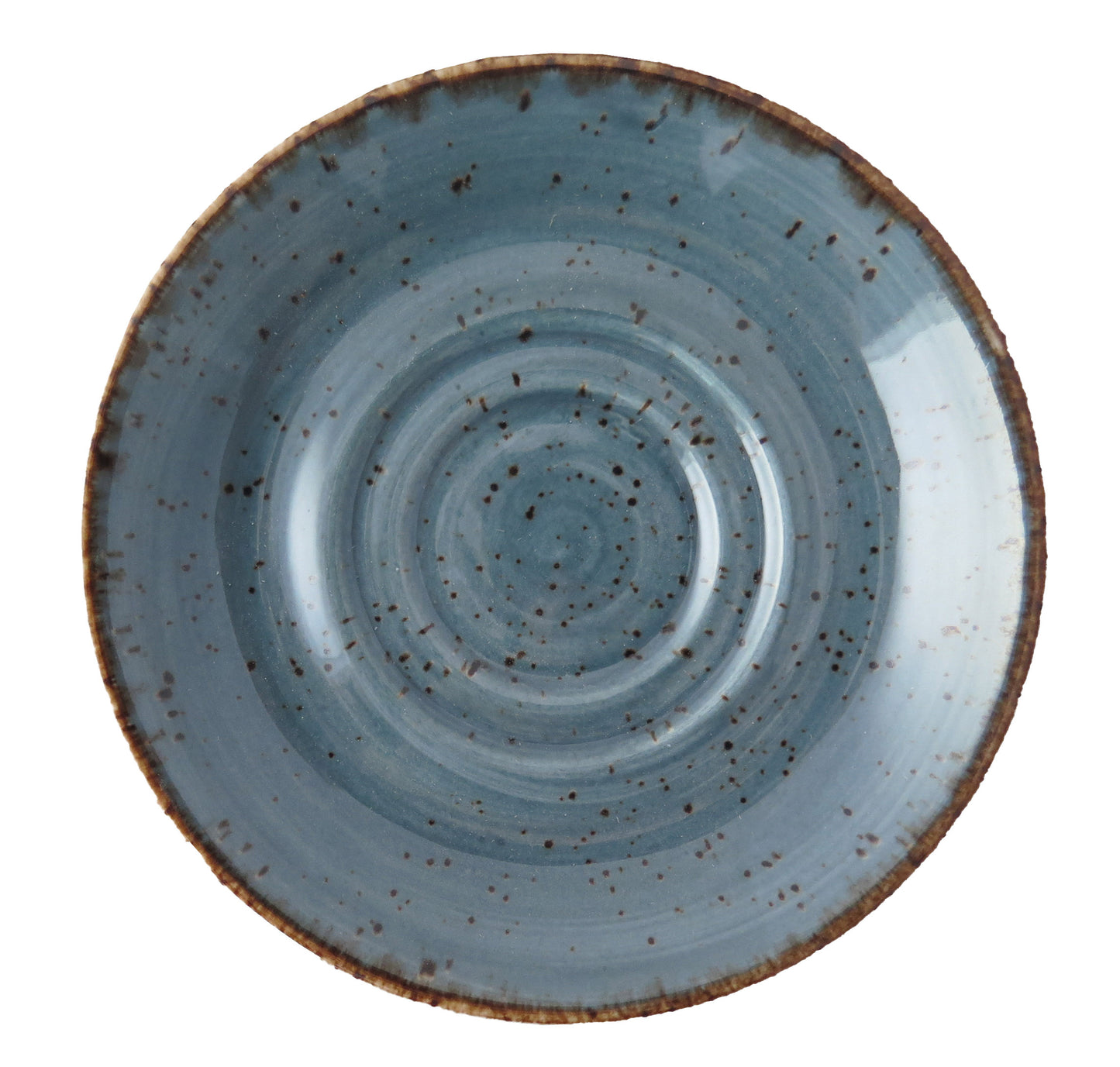 Rustics Large Double Well Saucer, 16.5 cm/ 6.5" (Pair W/ 51RUS030-04, 51RUS040-04)