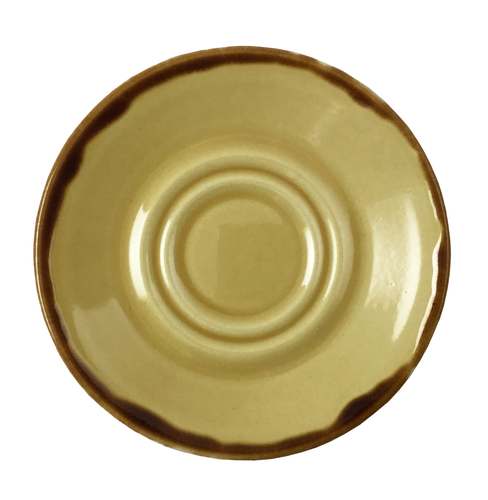 Autumn Honey Double-Well Saucer, 16.4 cm/ 6.5" (Pair W/ 51RUS030-194)