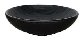 Signature Volcano Shallow Dish, 8.9 (3.5") dia., 2.4 cm (0.9") height, 0.04L/ 1.5 oz, round, porcelain