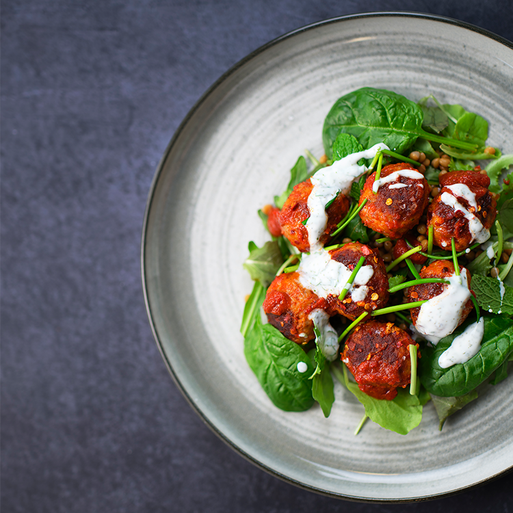 Baltic Grey Plate, 27 cm (10.6") dia., round, stacking, stoneware