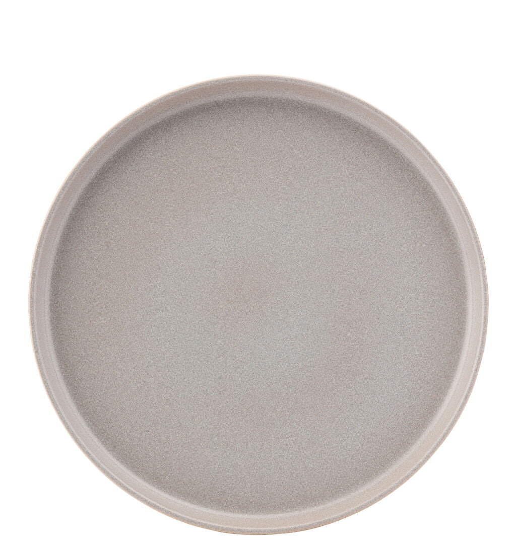 Pico Stoneware Grey Plate, 28 cm/ 11"
