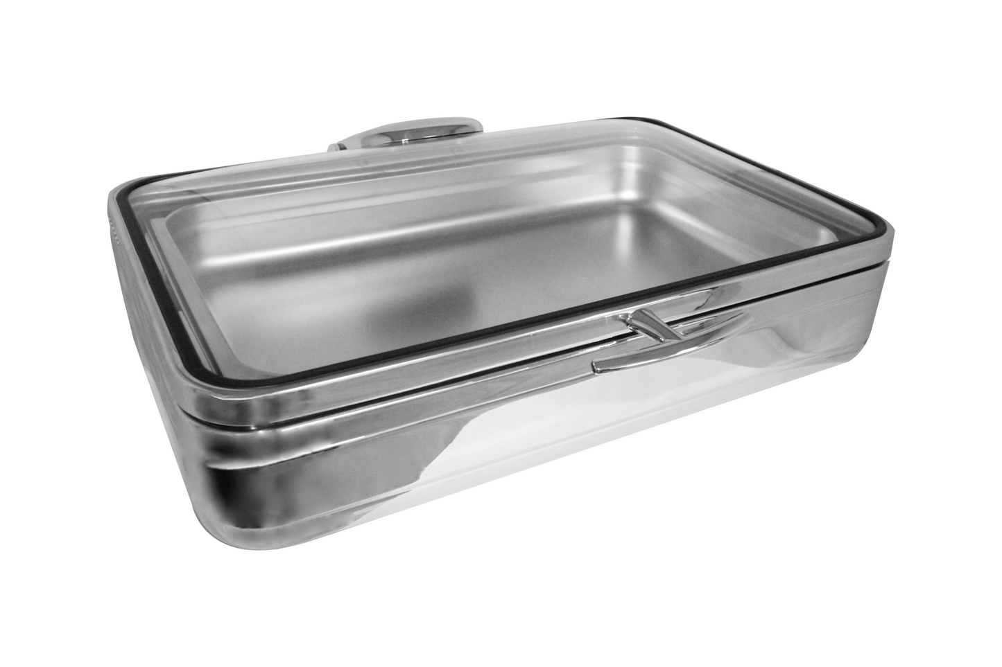Radiance All Glass Cover 10 Qt. Induction Buffet Server
