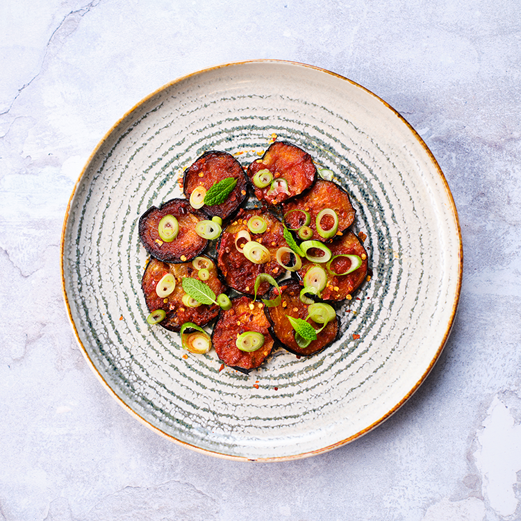 Baltic Magara Plate, 27 cm (10.6") dia., round, stacking, stoneware