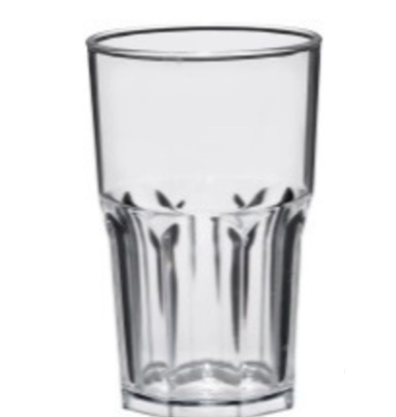 Color Style Transparent Glass San, 0.39 L/ 13.5 oz