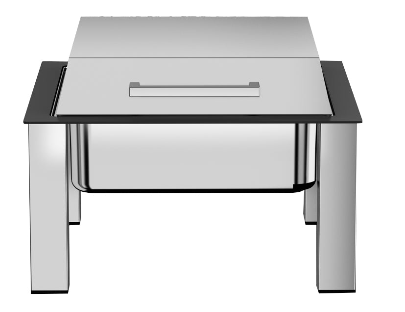 Urban Rectangle Chafing Dish Gn 1/1 w/ Stand, 63 x 42 x 31 cm/ 24 x 16.5 x 12.2"