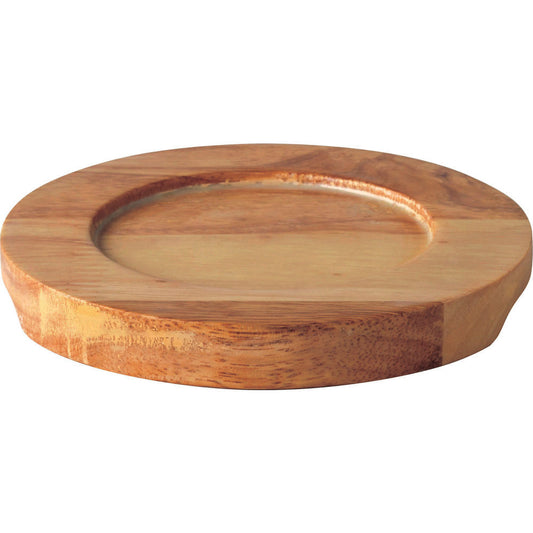 Cast Iron Round Wood Stand, 13.9 cm/ 5.5" (Pair W/ MH0009, MH1406, M14018, M14019)