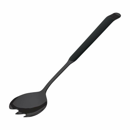 Amefa Buffet Vintage Black PVD Matte Finish, Serving Fork, 23.7 cm/ 9.3"