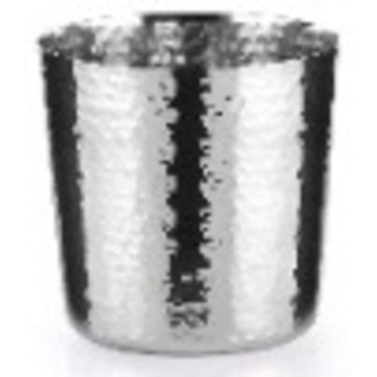 S/Steel Hammered Cup, 8.8 cm/ 3.5"