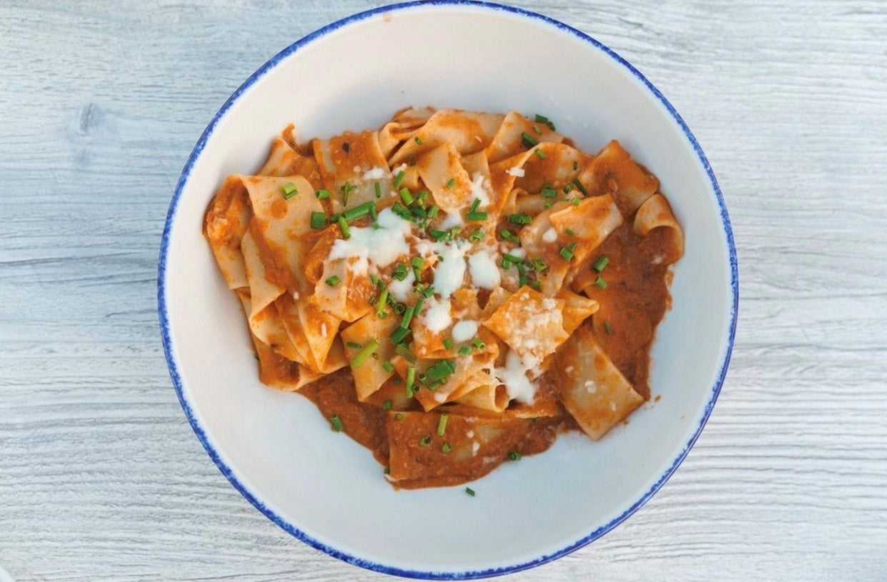 Dapple Blue Coupe Bowl, 25 cm/ 9.75"