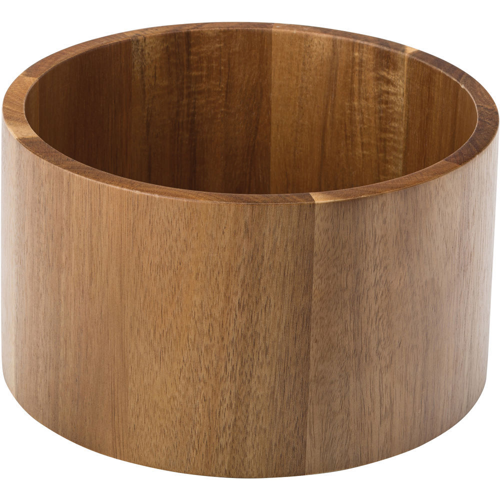 Acacia Punch Barrel Stand, 21.5 cm/ 8.5" (Pair W/ R90030)