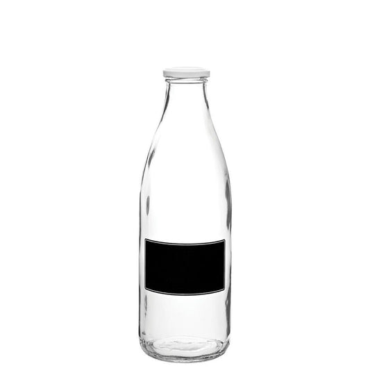 Lidded Bottle W/ Blackboard Design, 0.50 L/ 17 oz