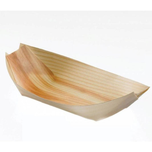 Wood Basket Style, 15 x 7.5 x 2 cm, compostable, biodegradable
