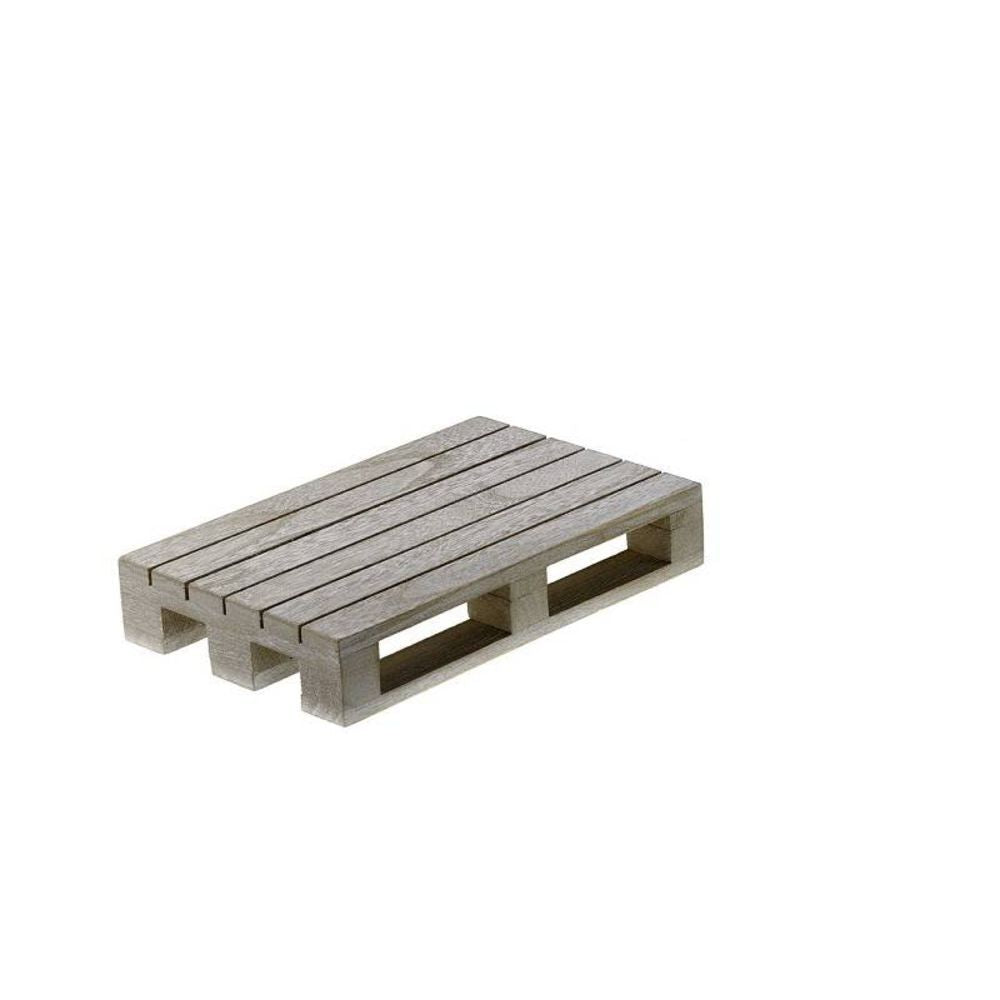 White Small Table Palets, 20 x 12 x 3.5 cm/ 8 x 5 x 1.5"