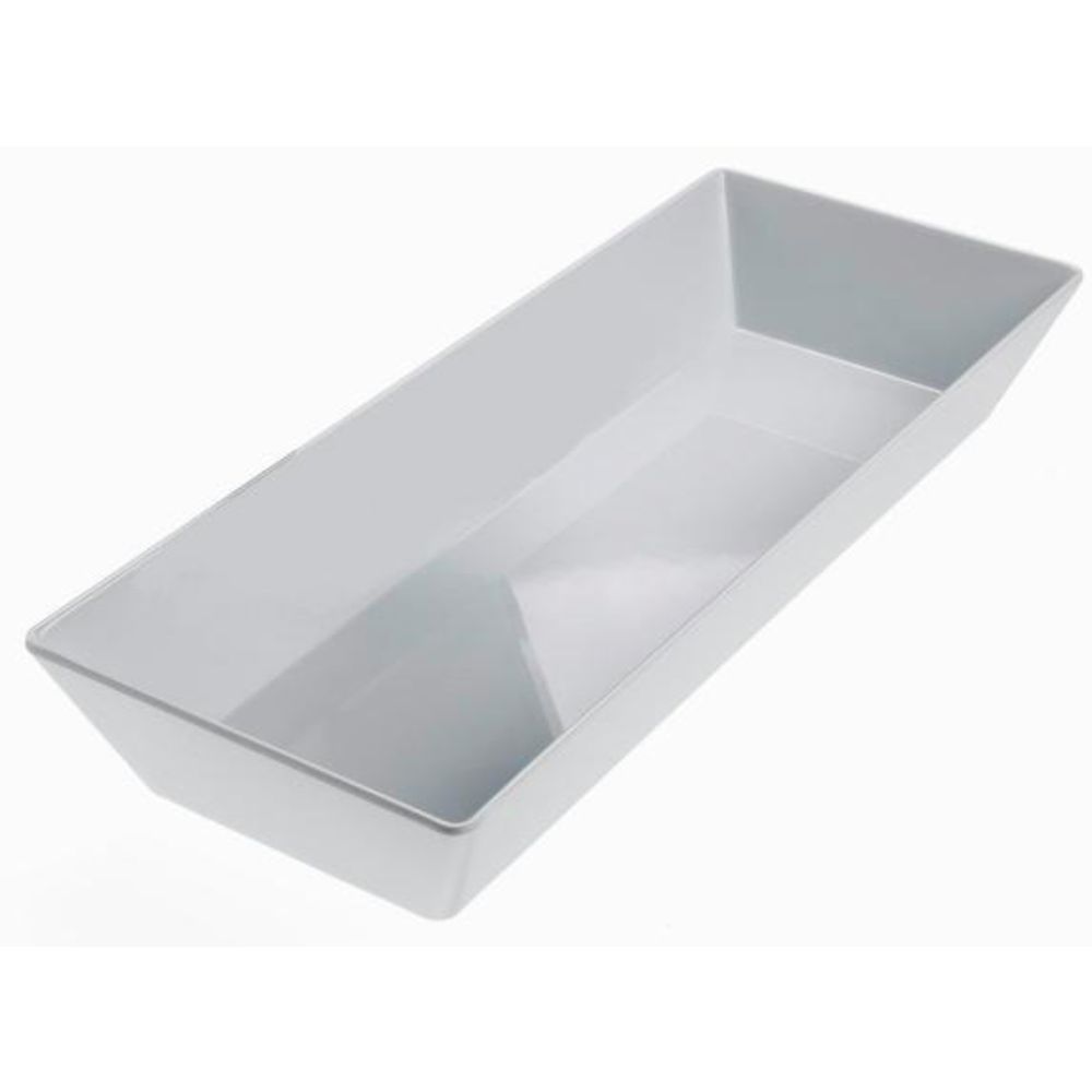White Baking Dish "Le Perle", 50 x 20 x 7.5 cm/ 19.5 x 8 x 3"