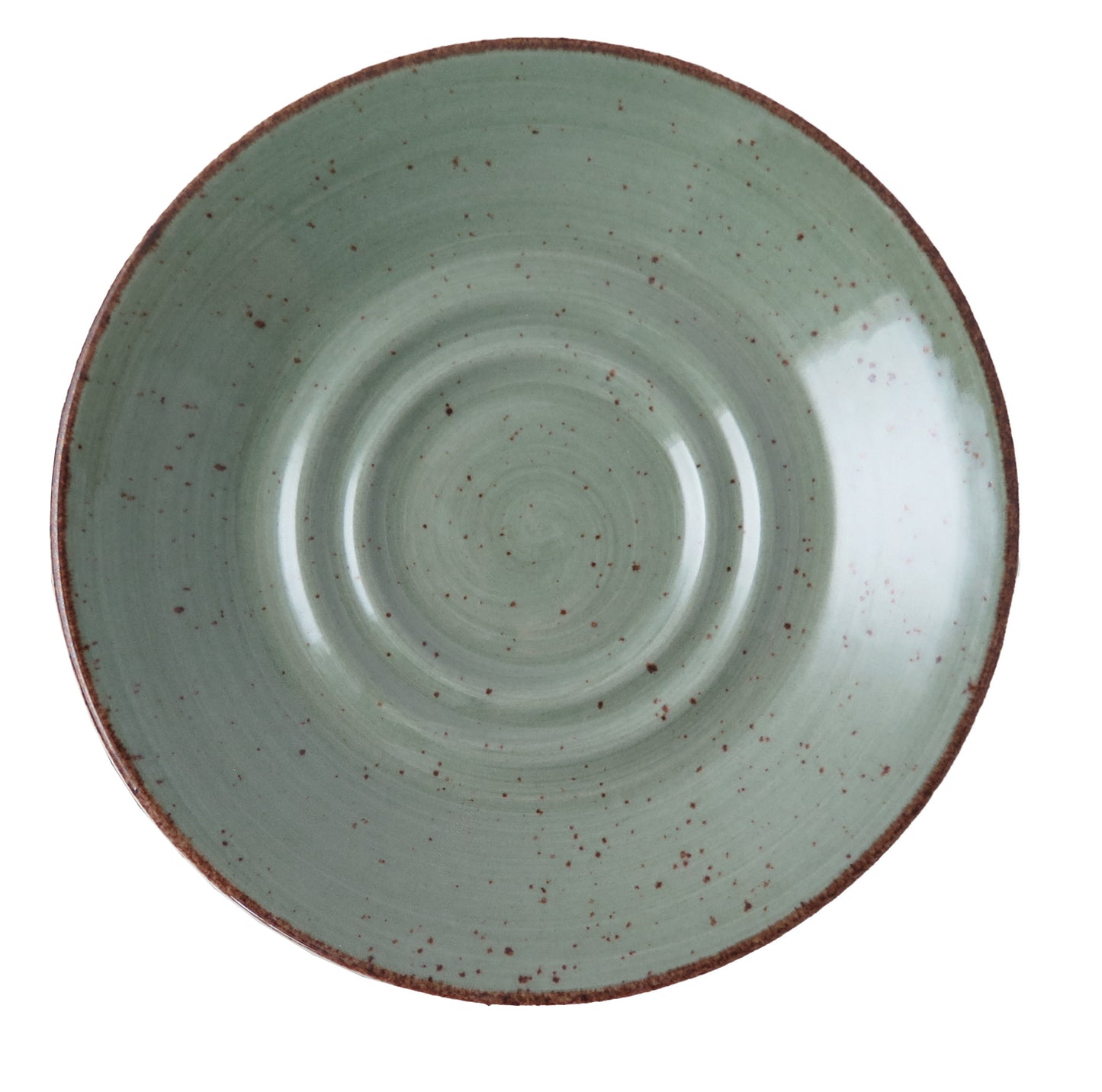 Rustics Large Double Well Saucer, 16.5 cm/ 6.5" (Pair W/ 51RUS030-04, 51RUS040-04)