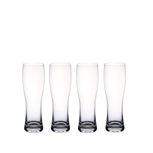 Set of 4 Purismo wheat beer glasses 500ml