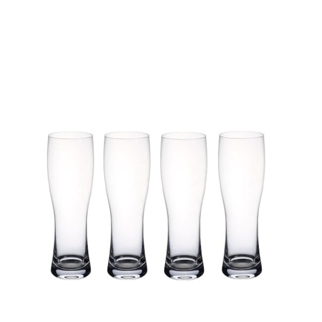 Set of 4 Purismo wheat beer glasses 500ml