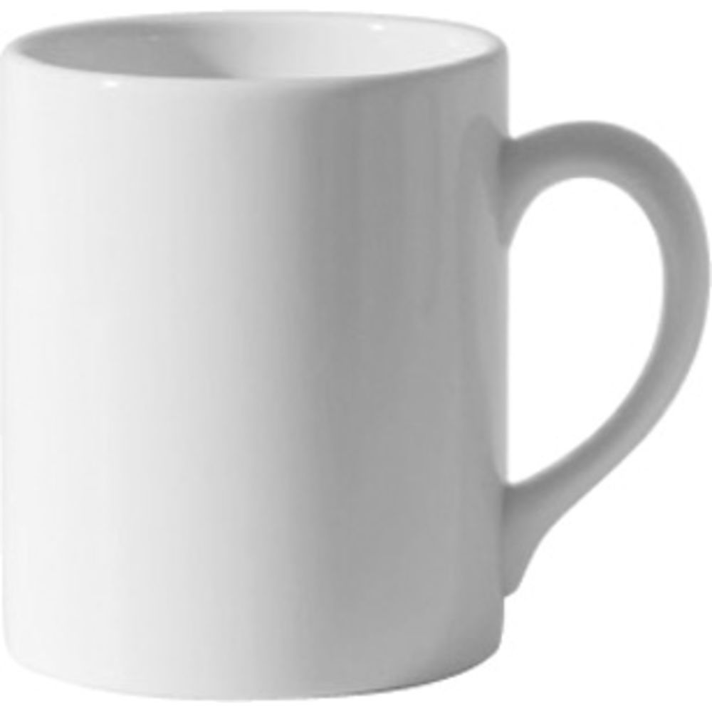 Plain White Best Value Coffee Mug, 9.8 oz