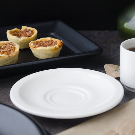 EASY WHITE Saucer  ( Cup OCR's -1437, -1450/51) 5 1/8 in