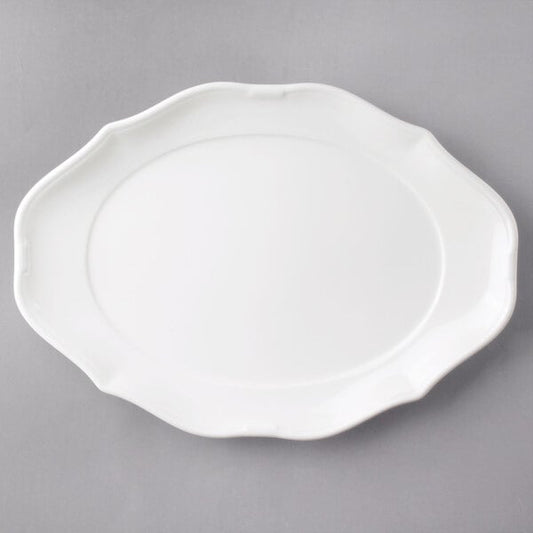 La SCALA Plate, Oval 14 1/8x10 1/4 in