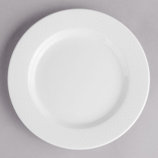 EASY WHITE Plate, Flat 6 1/4 in