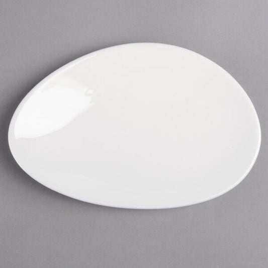 MARCHESI Plate, oval flat 6 x 4 in
