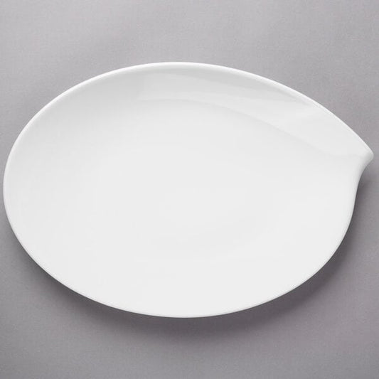 Flow Oval Platter, 14.1 x 9.4"