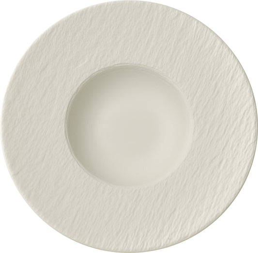 The Rock White Glacier Deep Plate, 11/5.5", 0.26 L/ 8.7 oz