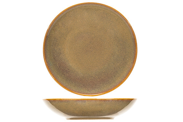 BLOOM OLIVE SOUP PLATE 21.5X4.5CM 6/casepack