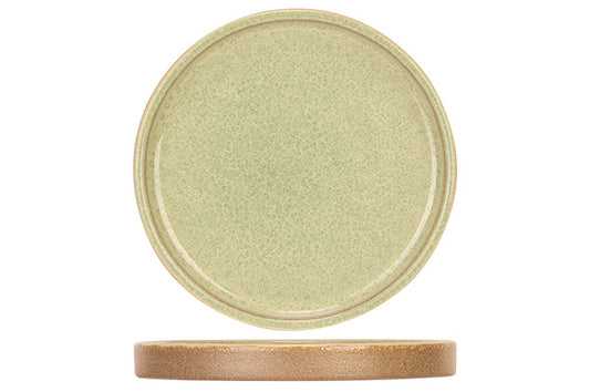 BASALT FRESH MINT MINI PLATE D9CM DESIGN BY CHARLOTTE 12/casepack