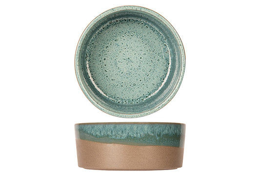 BASALT OCEAN GREEN DISH 11.5x4.8CM DESIGN BY CHARLOTTE 6/casepack