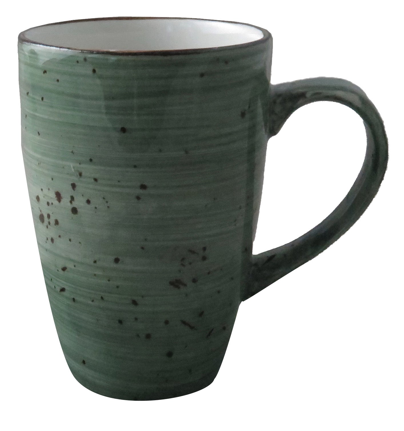 Rustics Dark Green Aroma Mug, 0.28 L/ 9.5 oz