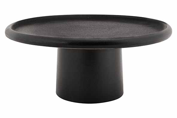 ELLIPS CAKE PLATE ON FOOT D26XH11.2CM 1PK/CASE