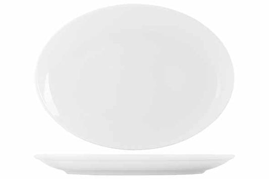 ESSENTIALS OVAL PLATE 10 1/4x7 1/2" (26x19CM) 4PK