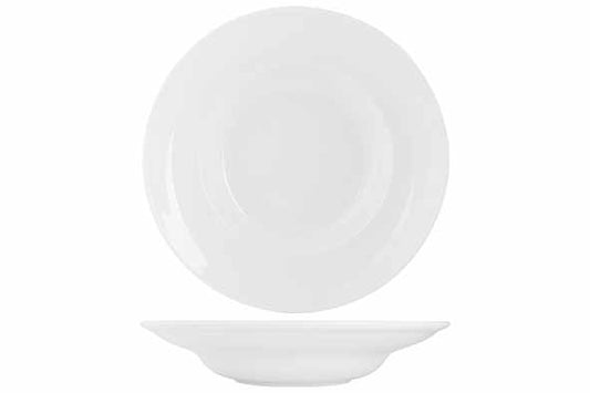 ESSENTIALS PASTA PLATE 10 1/4x2H" (26x5H cm) 6PK