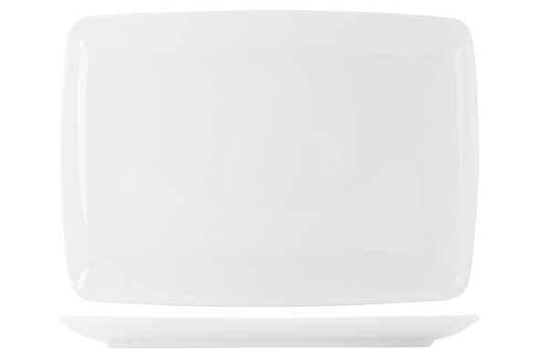 ESSENTIALS STEAK PLATE 13 1/2x9 1/2" (34.5x24.5 cm) 6PK