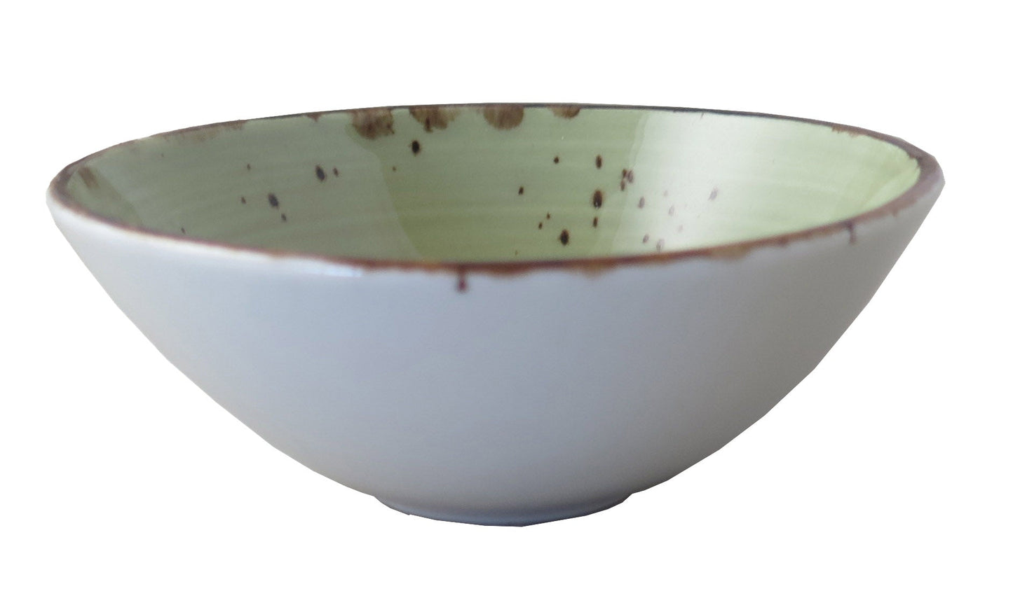 Rustics Green Soy Bowl 18cm 24pk