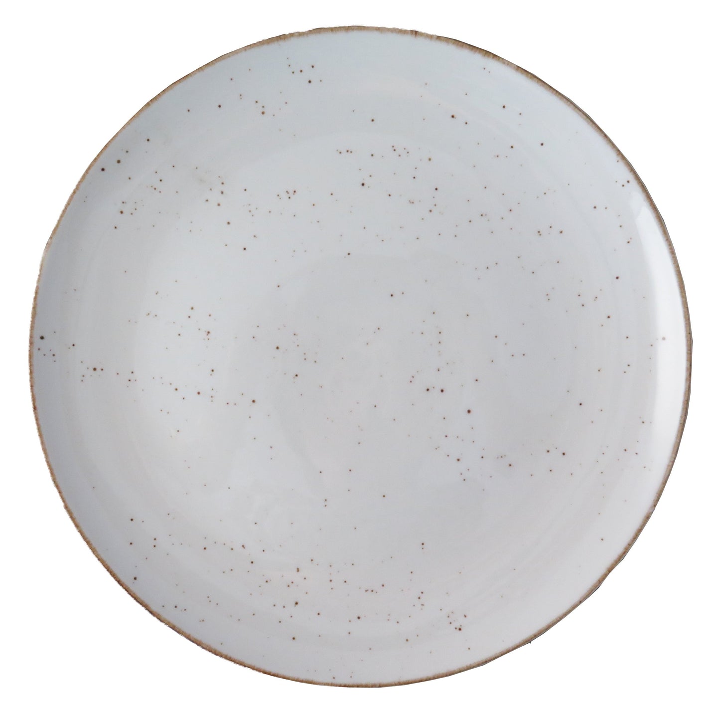 Rustics White Coupe Plate 6.5"